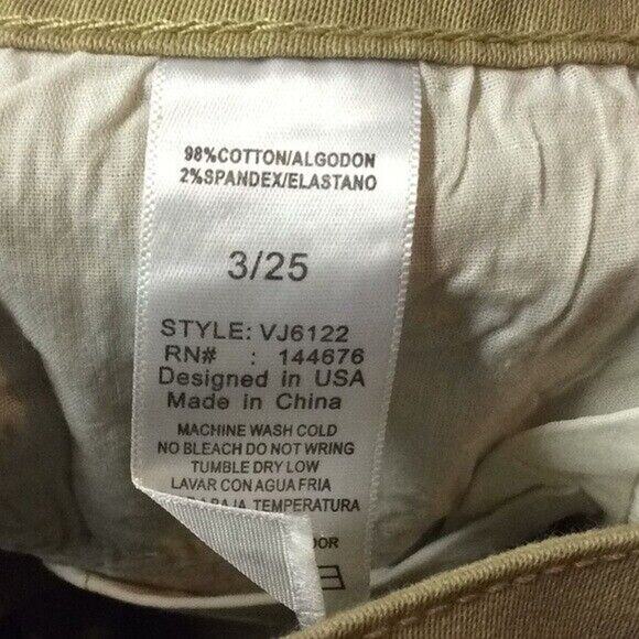 Vella Jeans tan‎ khaki color skinny denim jeans Juniors Size 11 NWT - Picture 4 of 4